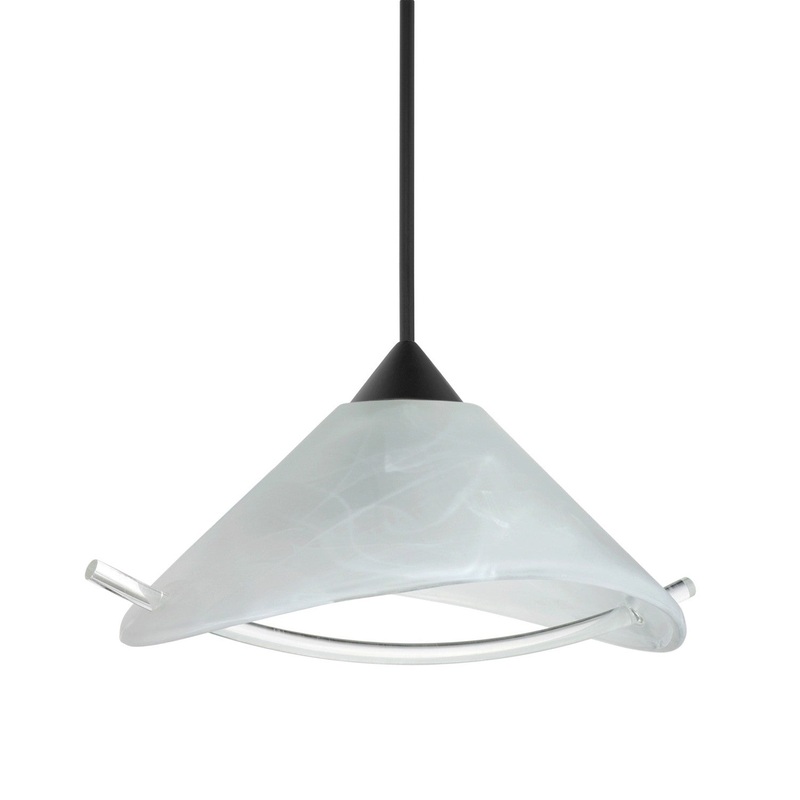 Besa 1XC-181304-BK Besa Hoppi Pendant One Light Pendant Black