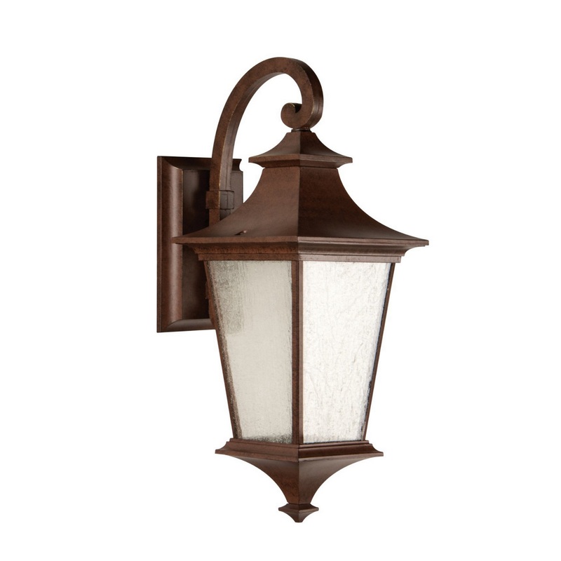 Craftmade Z1354-AG-LED Argent II One Light LED Wall Mount Aged Bronze Textured (Discontinued)