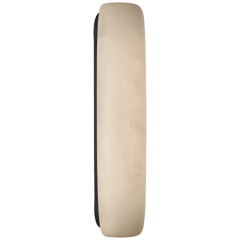 LED Wall Sconce from the Formosa Collection in Alabaster and Bronze Finish by Visual Comfort Signature