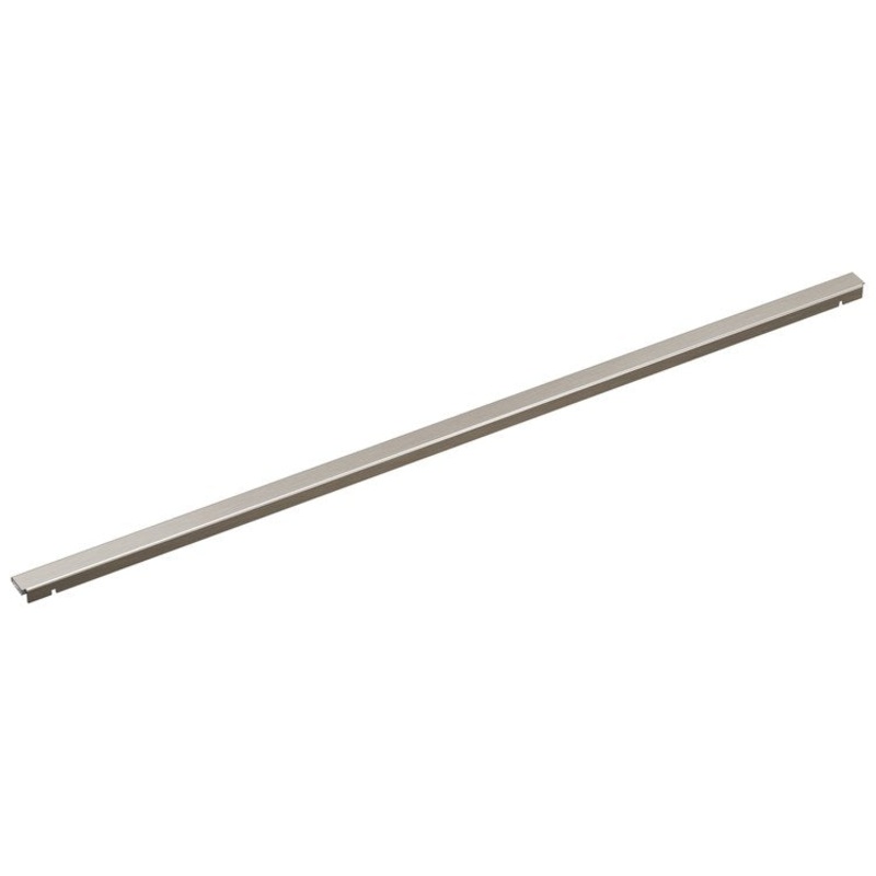 Wall Trim with Mounting Kit 36 Inch Brilliance Luxe Nickel for Reversible Linear Shower Drain