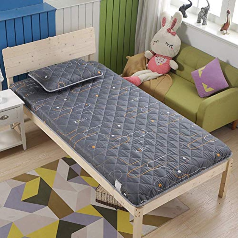 Z&HA Tatami Tappetino, 5 cm di Spessore Tappetino futon MattressTopper Tradizionale Giapponese futon ispessite Queen Size Standard Dimensione Dorm,M,100x190cm