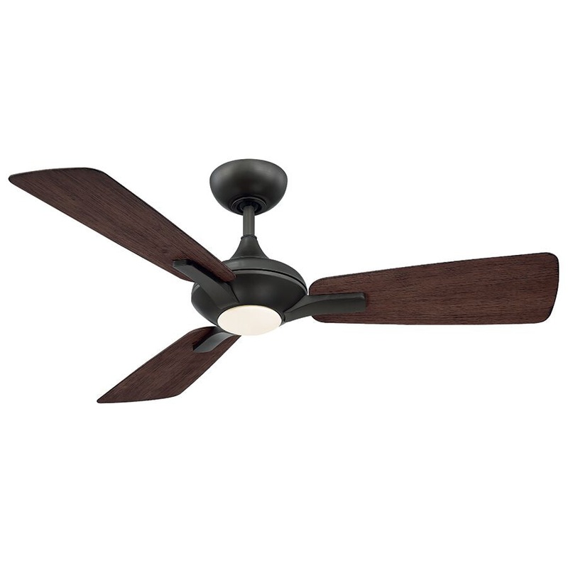 52″Ceiling Fan from the Mykonos Collection in Bronze/Dark Walnut Finish by Modern Forms Fans