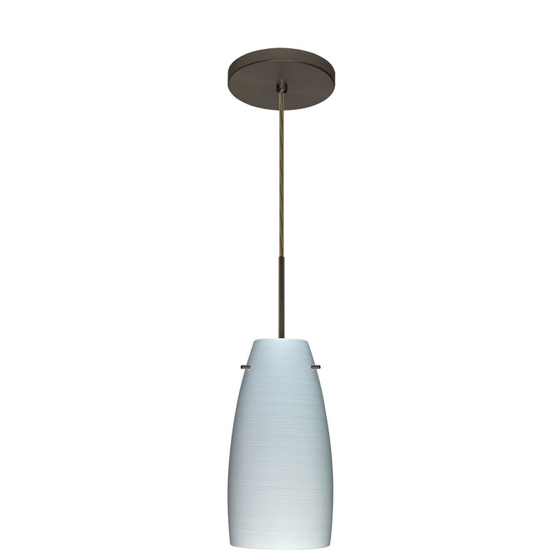 Besa 1JT-1512KR-BR Tao One Light Pendant Bronze