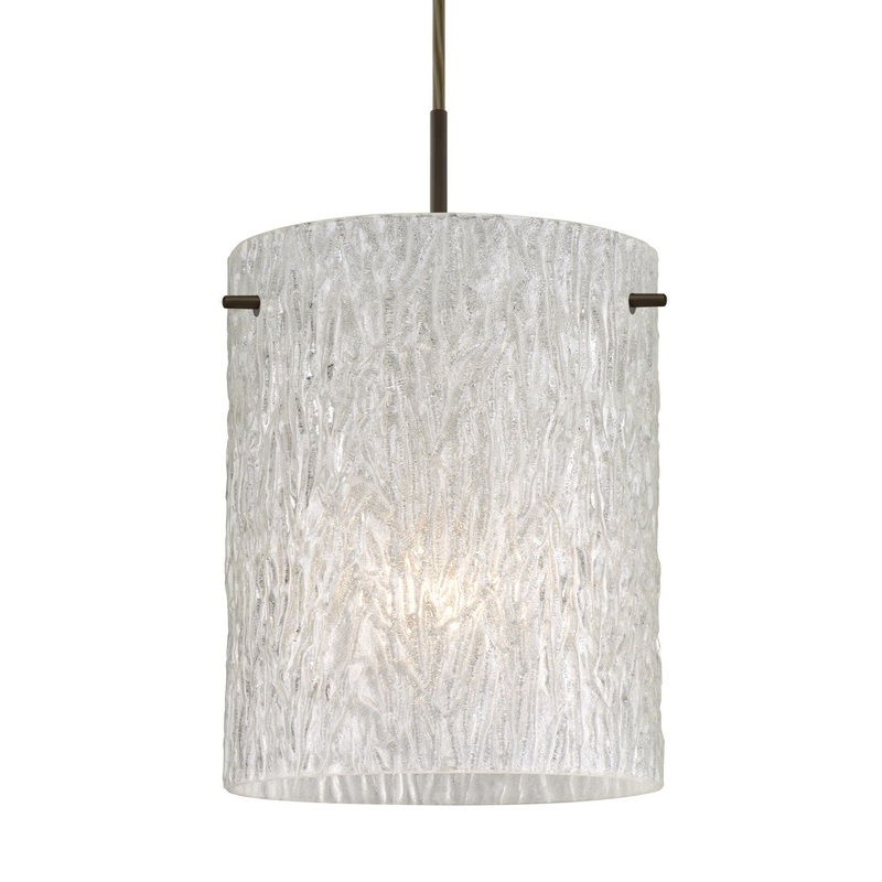 Besa J-4006GL-LED-BR Besa Tamburo 8 Pendant LED Pendant Bronze