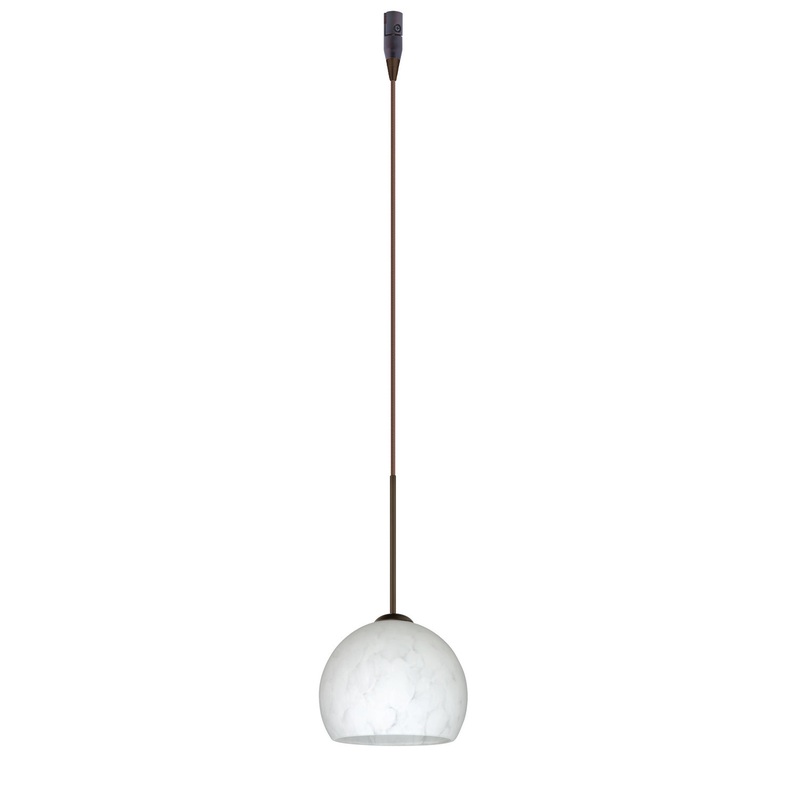 Besa RXP-565819-BR Palla One Light Pendant Bronze