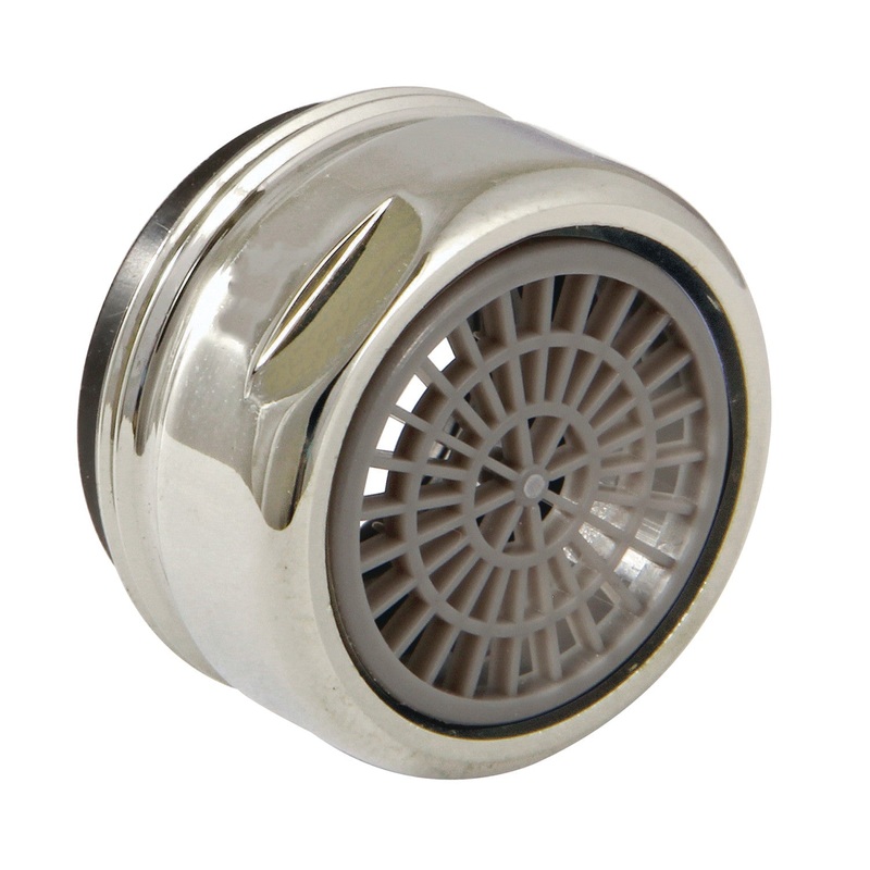 Cal Green KSSA8136 Stream Shaper, Male Thread, Polished Nickel