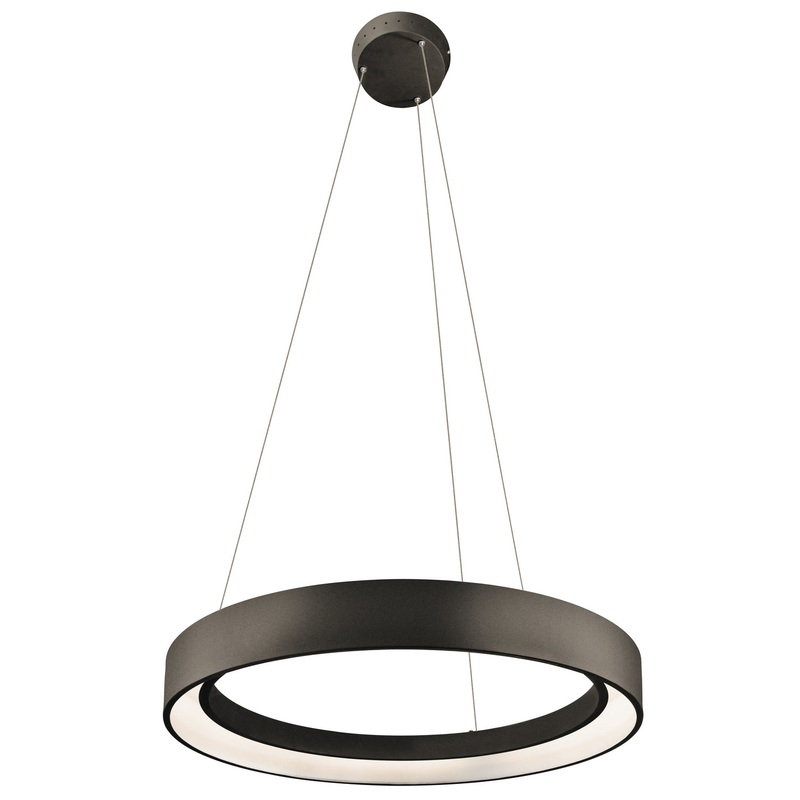 Kichler 83455 LED Chandelier, Textured Black