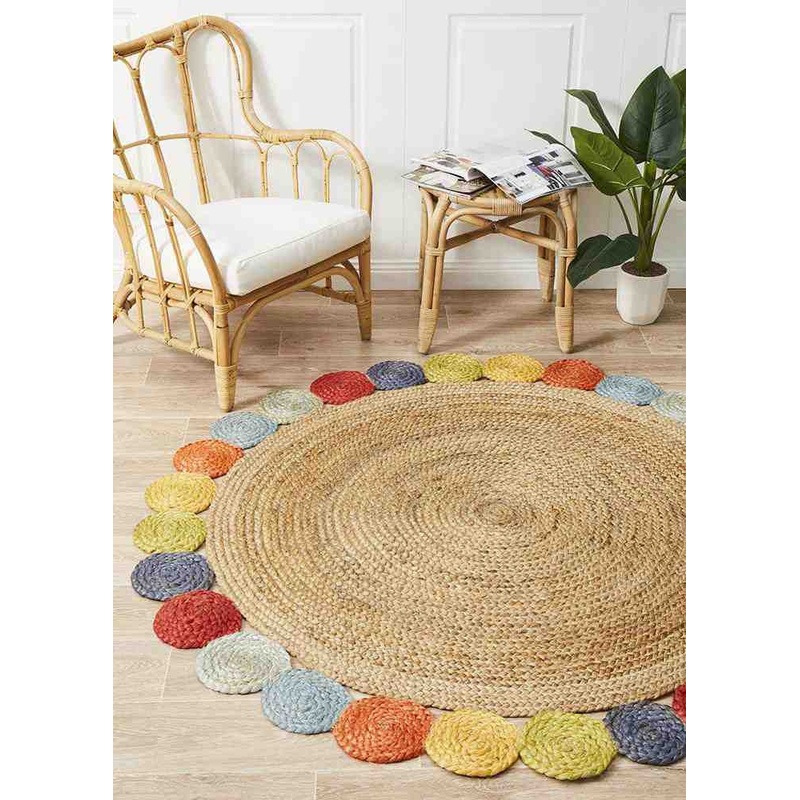 Atrium Tutti Multi By Rug Culture – 200X200cm ROUND