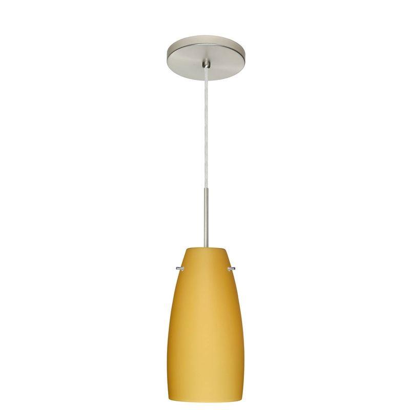 Besa 1JT-1512VM-SN Tao One Light Pendant Satin Nickel (Discontinued)