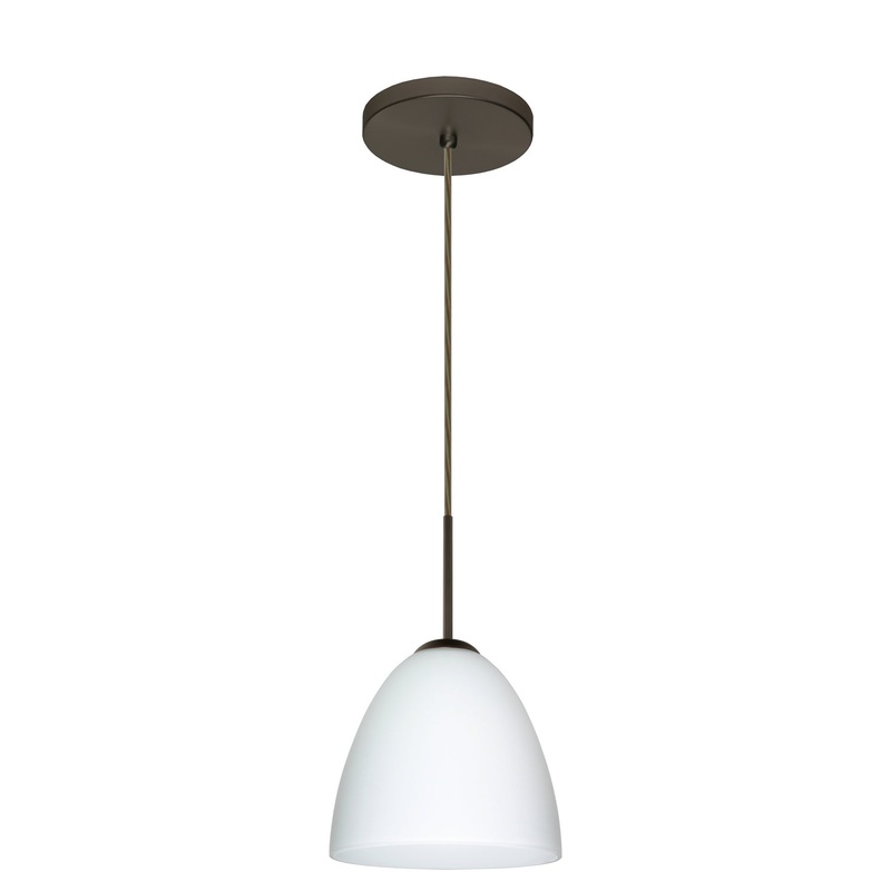 Besa 1JT-447007-LED-BR Vila One Light Pendant Bronze