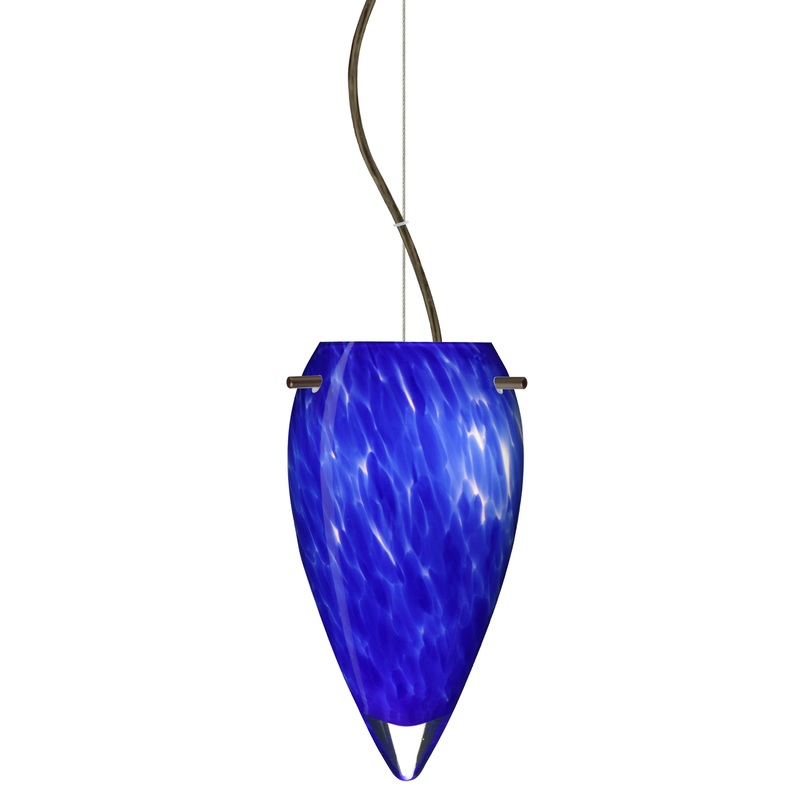 Besa 1KX-412586-BR Juli One Light Pendant Bronze (Discontinued)