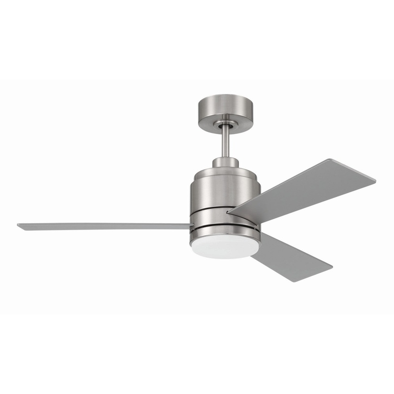 Craftmade MCY42BNK3 McCoy 42 3 Blade 42″Ceiling Fan Brushed Polished Nickel
