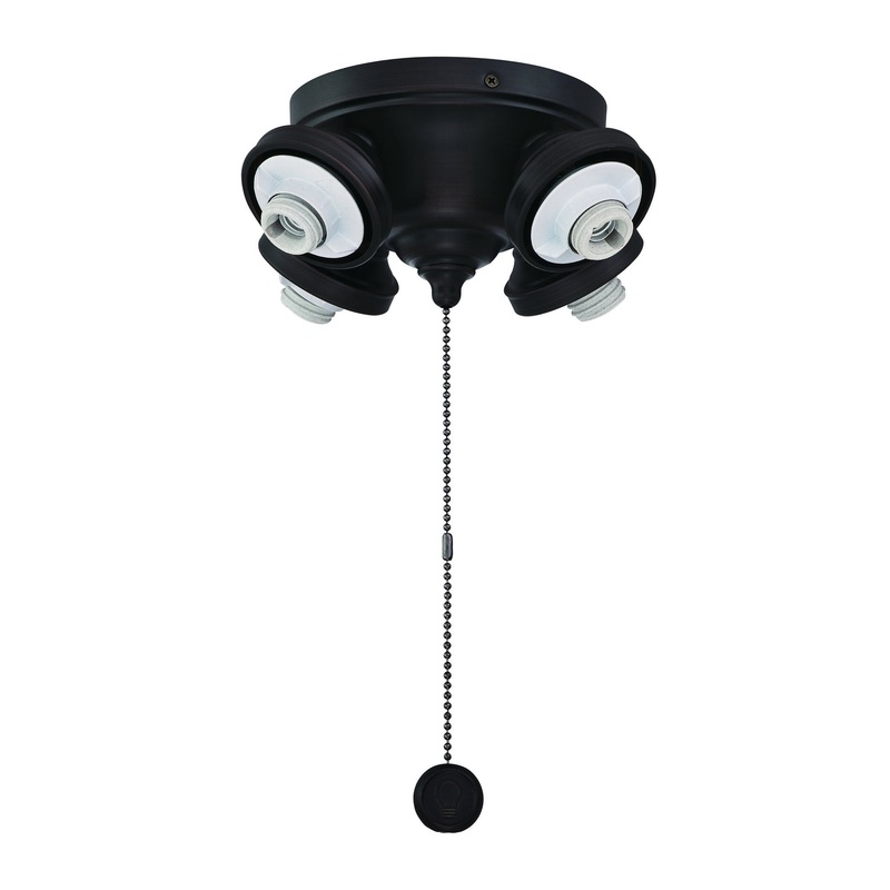 Fanimation F8DZ Fitters Four Light Fitter Dark Bronze (Discontinued)
