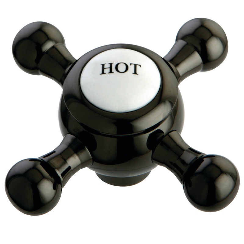 NSH4460BXH Hot Metal Cross Handle, Black Stainless Steel