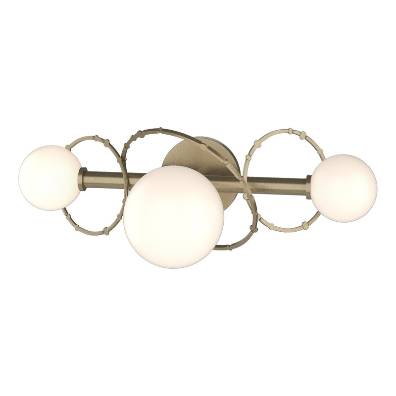 Olympus 3-Light Bath Sconce Soft Gold