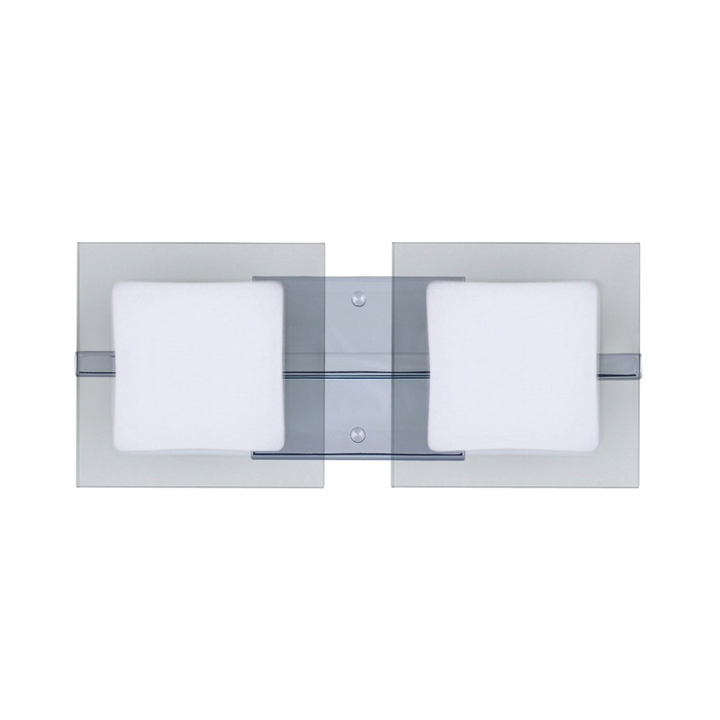 Besa 2WS-773539-CR Alex Two Light Wall Sconce Chrome (Discontinued)