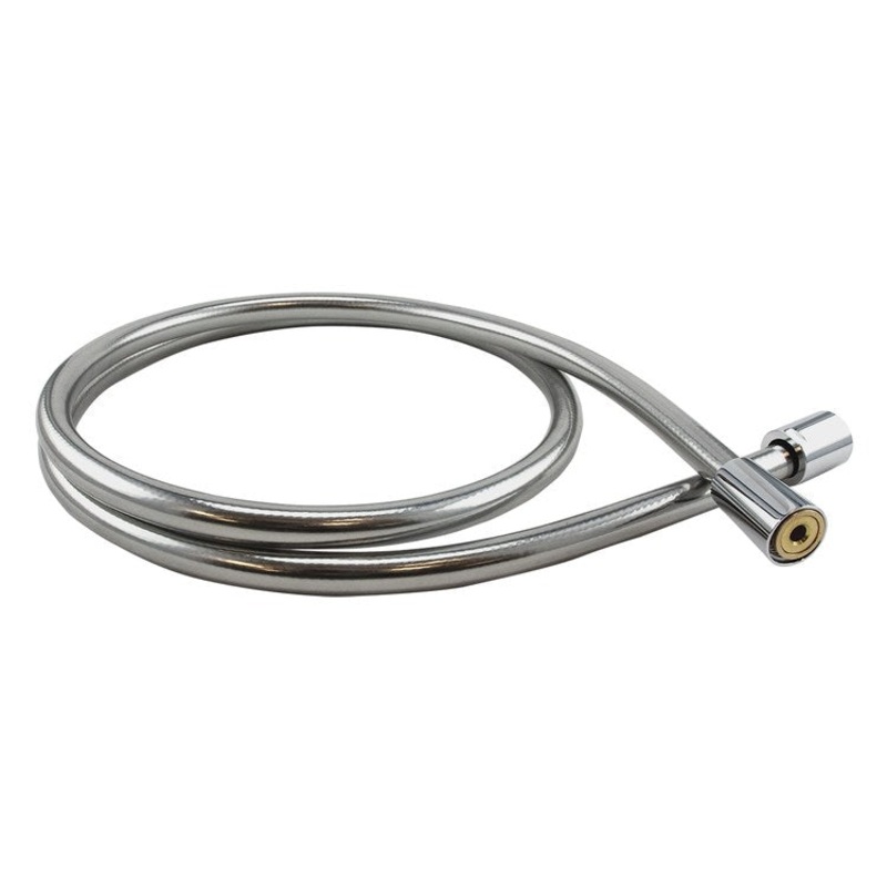 Handshower Hose Kink-Free Swivel Nut 63 Inch Brushed Nickel G 1/2 PVC