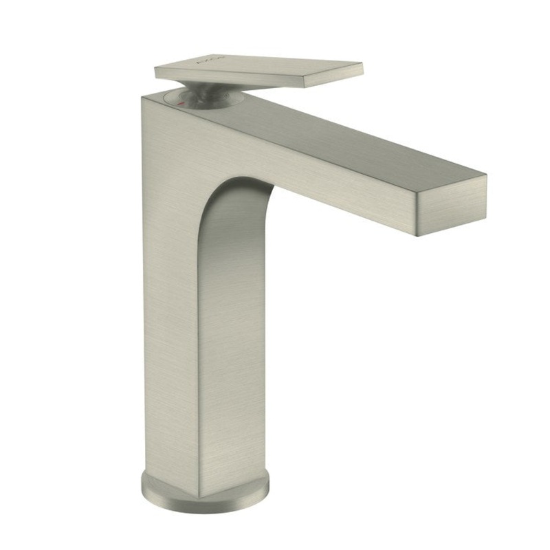 Lavatory Faucet Citterio 1 Lever ADA Brushed Nickel 1.2 Gallons per Minute Rigid Pop-Up 1 Hole 6-1/8 Inch