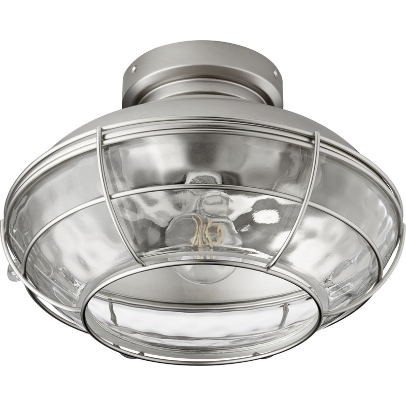 LED Fan Light Kit from the Windmill Collection in Satin Nickel Finish by Quorum