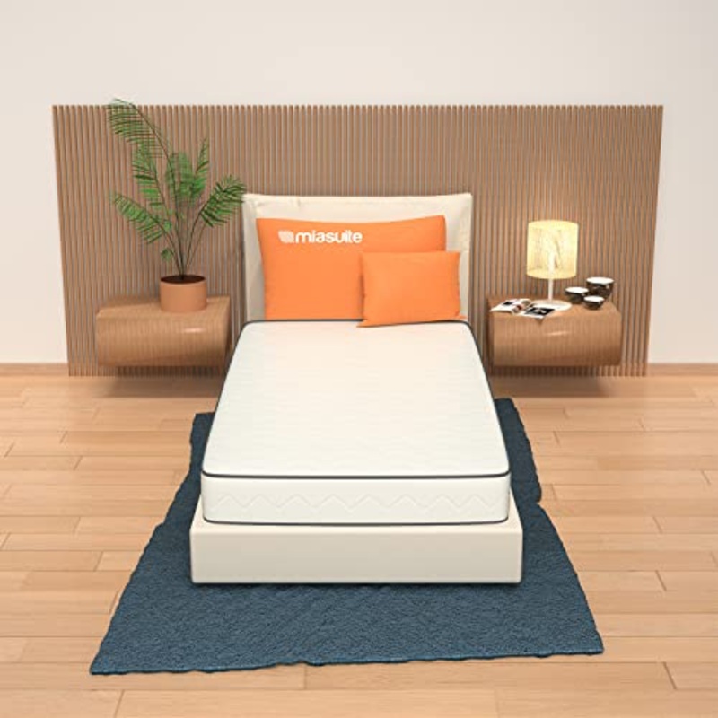 miasuite i sogni italiani Materasso Singolo Misura 80×180 Alto 14 Cm – Waterfoam, Dispositivo Medico, Pieghevole – Primavera