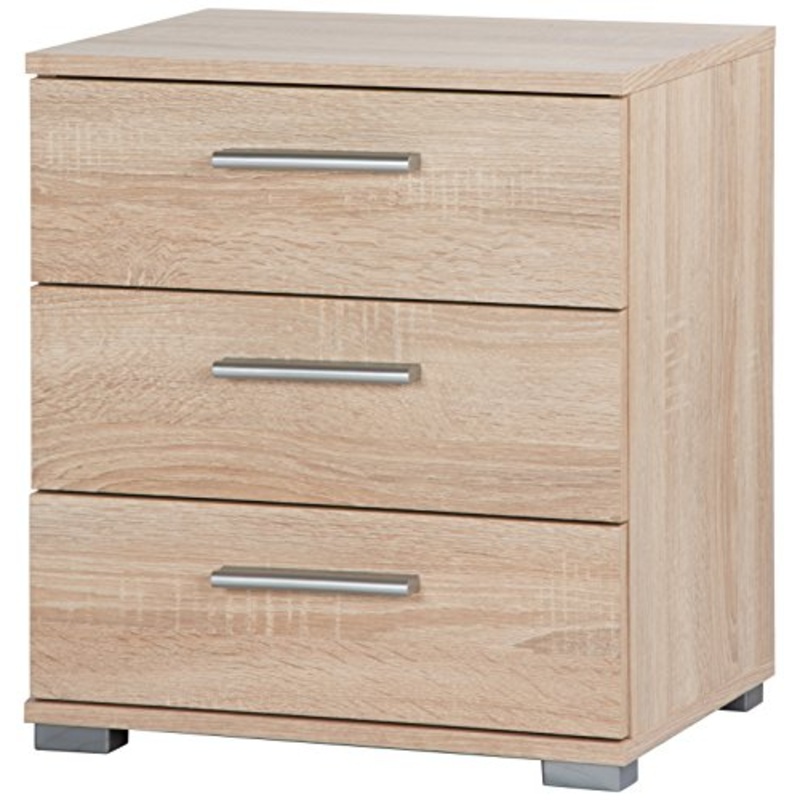 13Casa – Santiago E2 – Comodino. Dim: 45x34x50 h cm. Col: Rovere chiaro. Mat: Nobilitato.