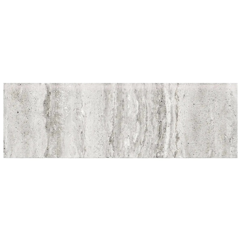 3″ x 10″ Bullnose Precept Ice Glossy Porcelain Trim 56-514