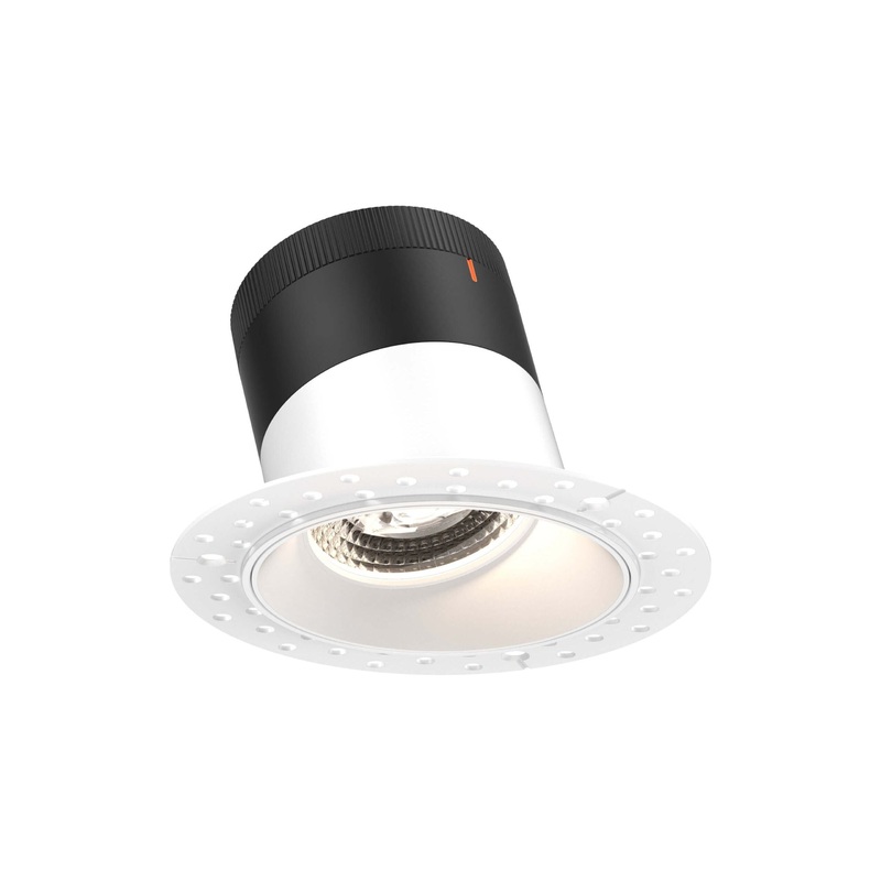 4″ Modular Downlight White (Trimless) 35 Degrees Sloped Ceiling