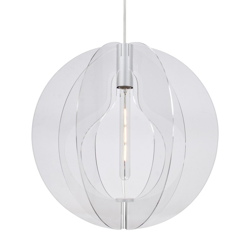 Besa 1JC-BENITOGL-EDIL-SN Besa Benito Pendant LED Pendant Satin Nickel