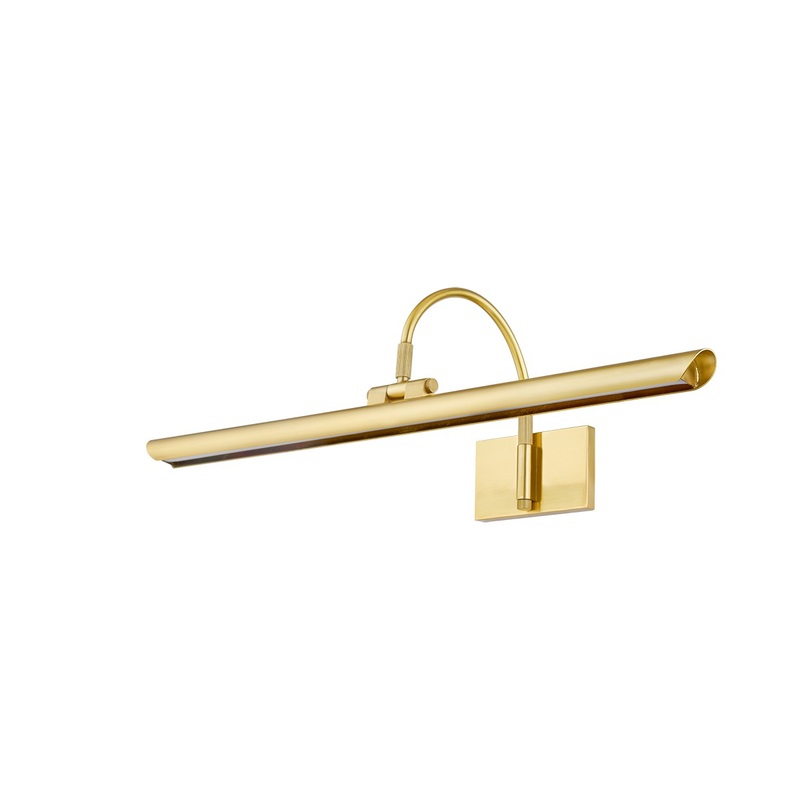 LED Picture Light from the Elowen Collection in Aged Brass Finish by Mitzi