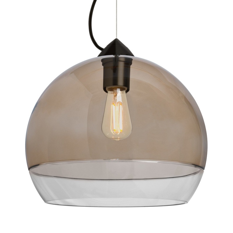 Besa 1KX-ALLY12SM-EDIL-BK Besa Ally 12 Cable Pendant LED Pendant Black