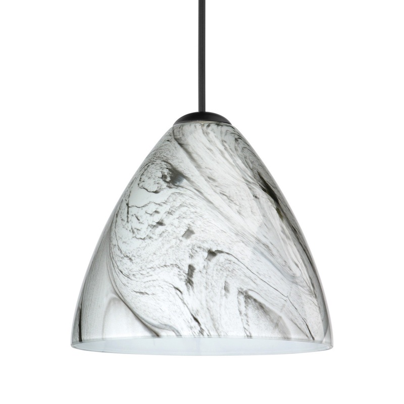 Besa 1XT-1779MG-BK Besa Mia Pendant One Light Pendant Black