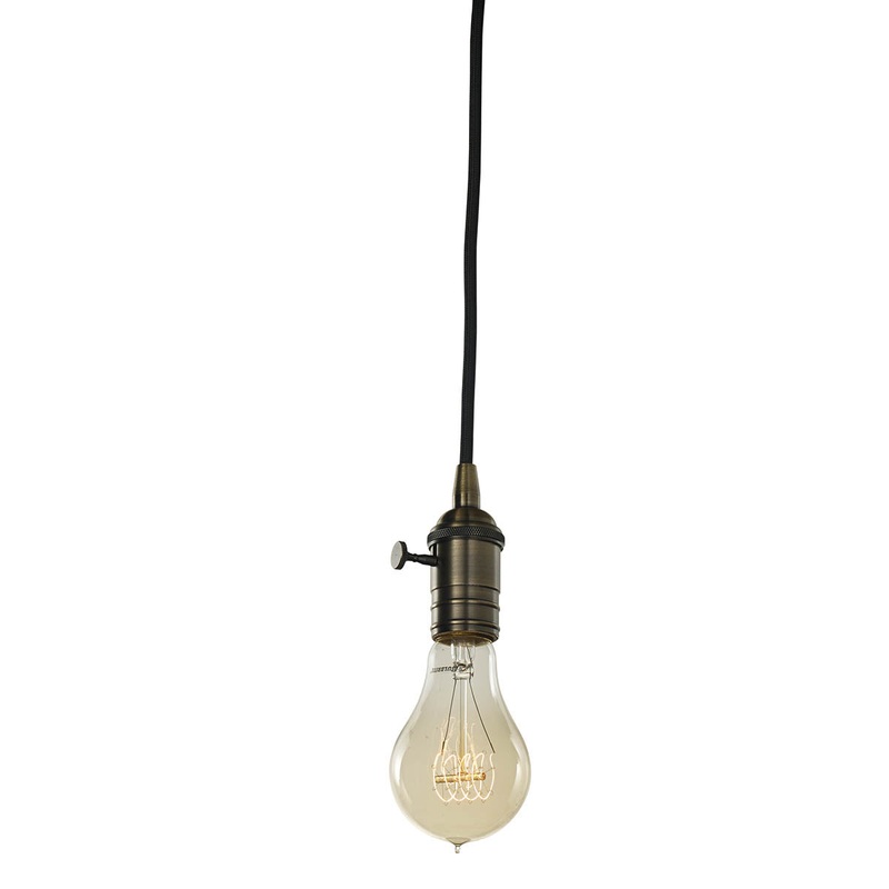 Bulbrite 810096 Pendants Pendant Black (Discontinued)