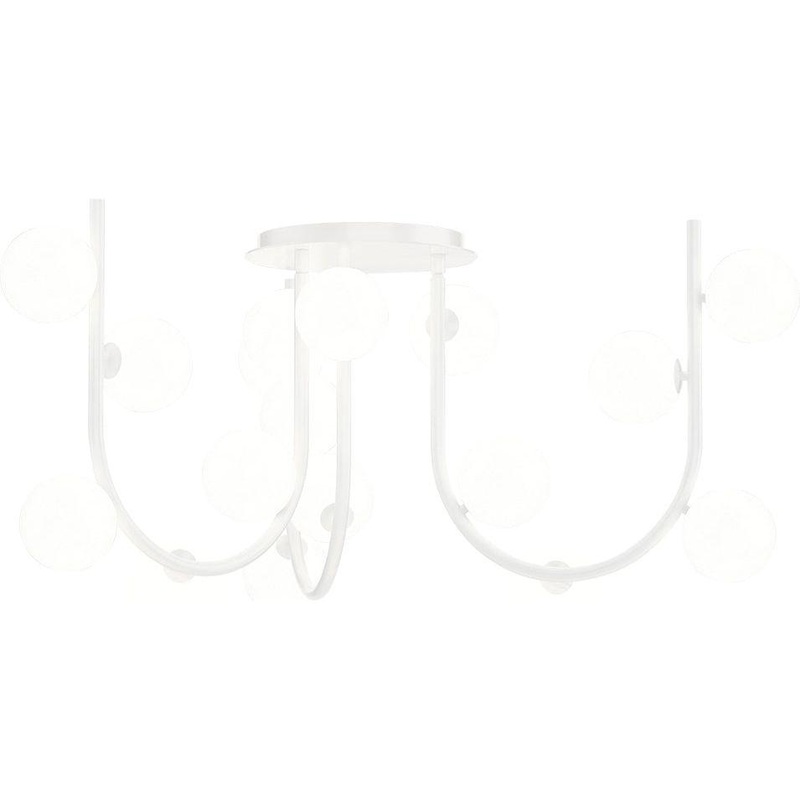 Contour MTO 18-Light Fixed Pendant Oxford White