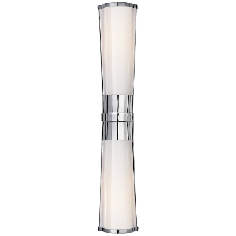 Two Light Wall Sconce from the Carew Collection in Polished Nickel Finish by Visual Comfort Signature
