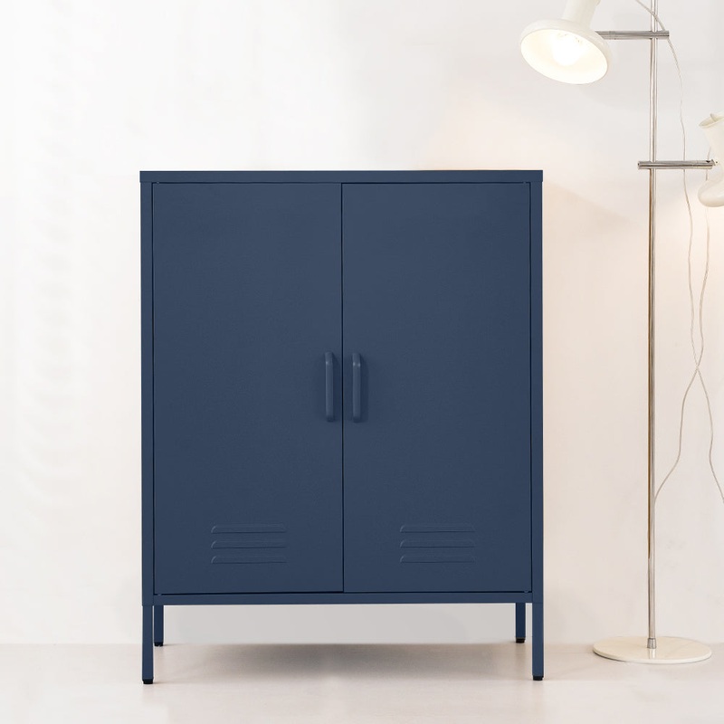 ArtissIn Buffet Sideboard Metal Cabinet – SWEETHEART Blue