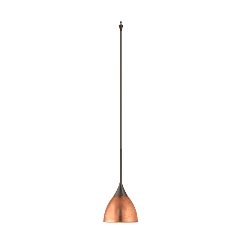 Besa XP-1758CF-BR Divi One Light Pendant Bronze