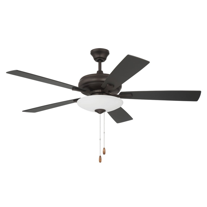 Craftmade ECF111ESP5-ESPWLN Eos 3 Light Bowl 52″Ceiling Fan Espresso