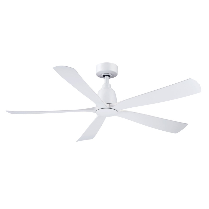 Fanimation FPD5534MW Kute5 52 52″ Ceiling Fan Matte White