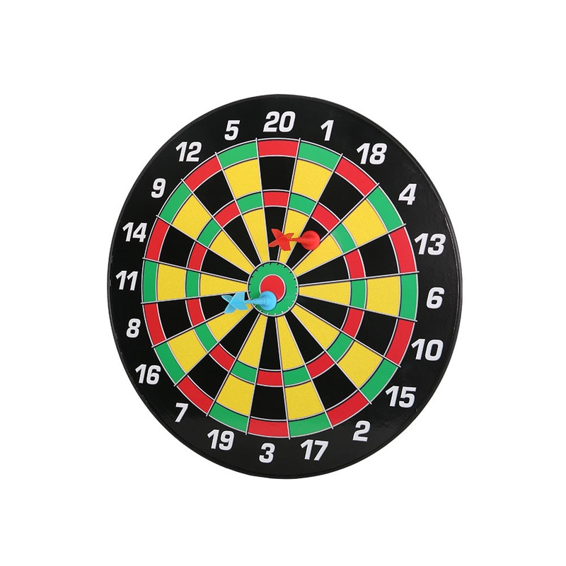 16″ Dartboard Dart Board with Magnetic Darts Kids Toy Gift