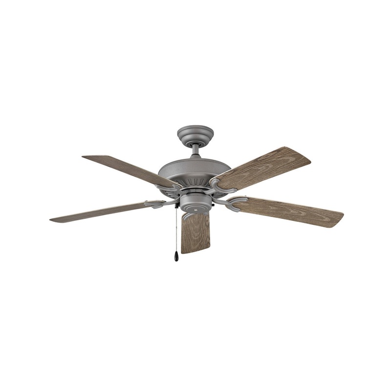 52″ Ceiling Fan from the Oasis Collection in Graphite Finish by Hinkley