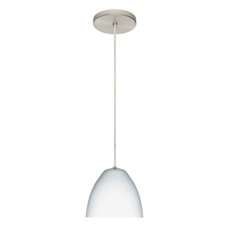 Besa 1BT-757207-SN Sasha One Light Pendant Satin Nickel