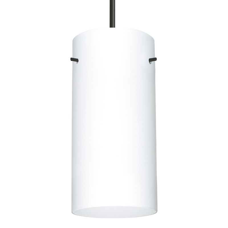 Besa 1JT-412007-LED-BK Besa Stilo 12 Pendant LED Pendant Black