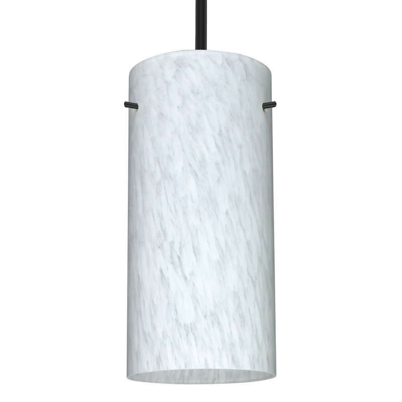 Besa 1TT-412019-LED-BK Besa Stilo 12 Stem Pendant LED Pendant Black