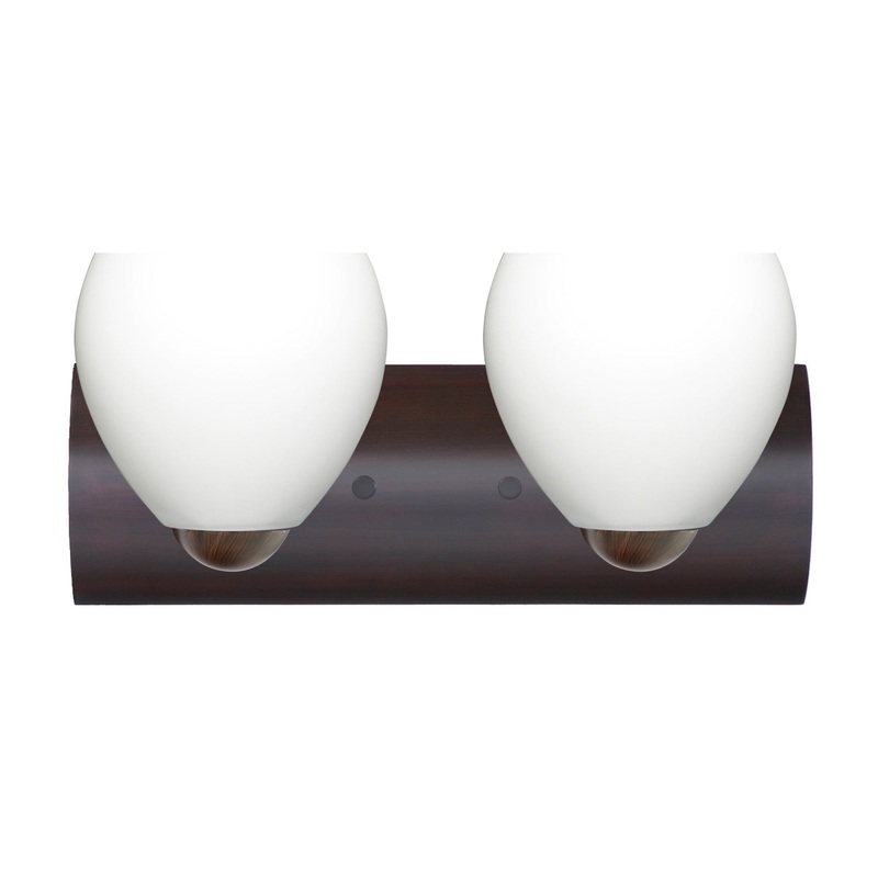 Besa 2WZ-412207-LED-BR Bolla Two Light Wall Sconce Bronze (Discontinued)