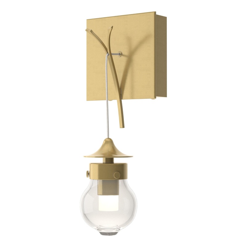 Kiwi Sconce Modern Brass