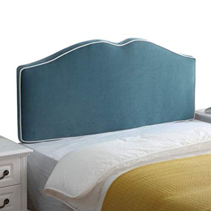 LIANGJUN Cuscini Testiera Letto Pad Lombare Capezzale Nessuna Testiera Custodia Morbida Schienale Ampio Anti Collisione Traspirante Bambino Letto Singolo Lavabile, 5 Colori