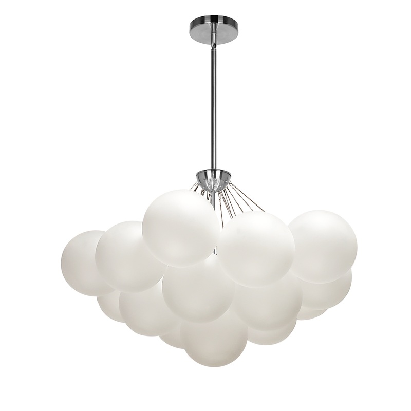 Miles 4-Light Chandelier Polished Chrome