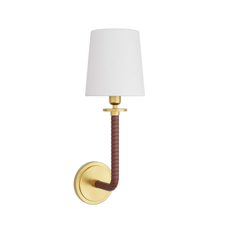 Arteriors DWC06 Wayman One Light Wall Sconce Antique Brass
