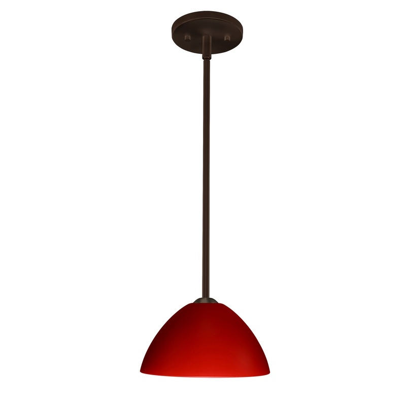Besa 1TT-420131-LED-BR Tessa One Light Pendant Bronze
