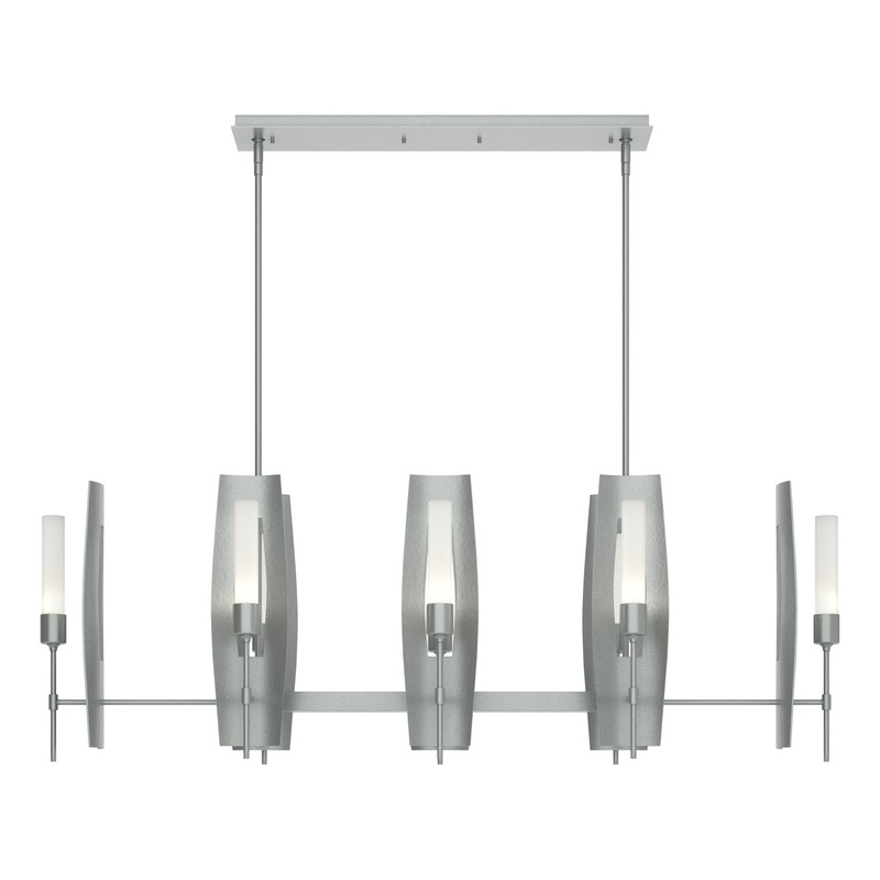 Passage 8-Light Pendant Vintage Platinum Frosted Glass (FD)